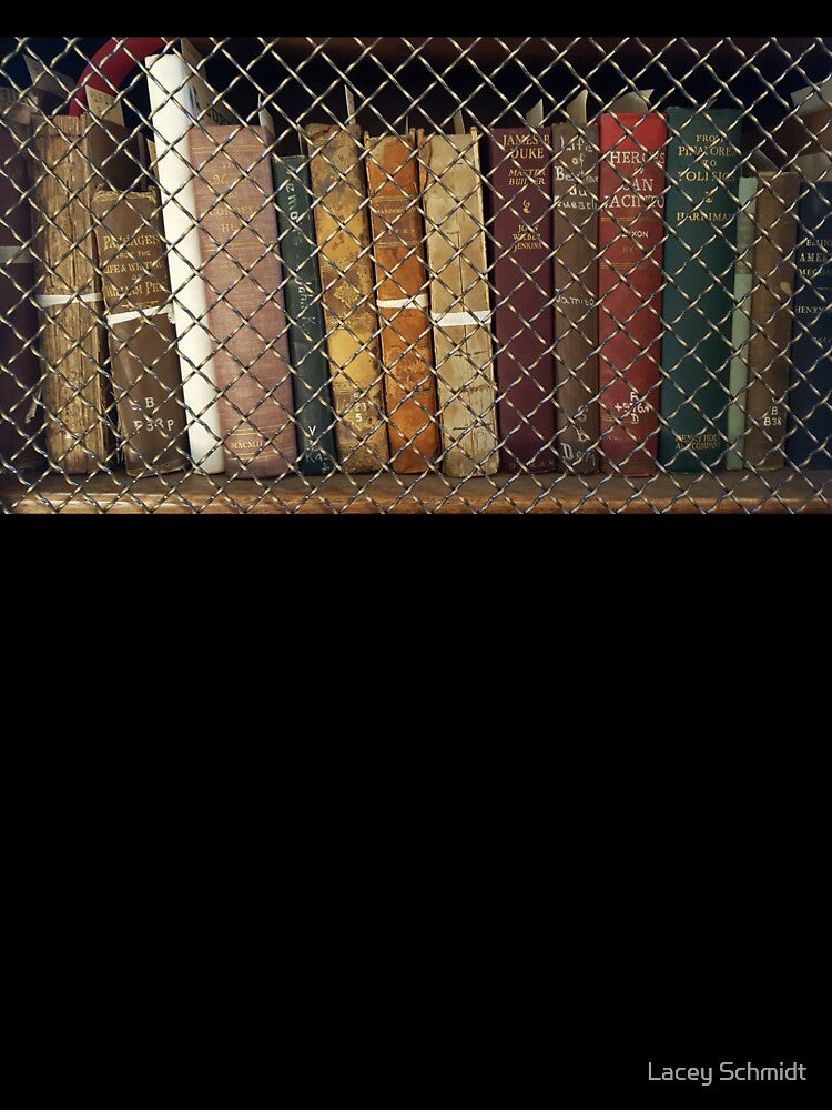 Let the caged books sing by Lacey Schmidt