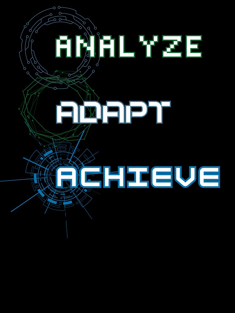 Data Driven Analyst Analyze Adapt Achieve by KateLeap