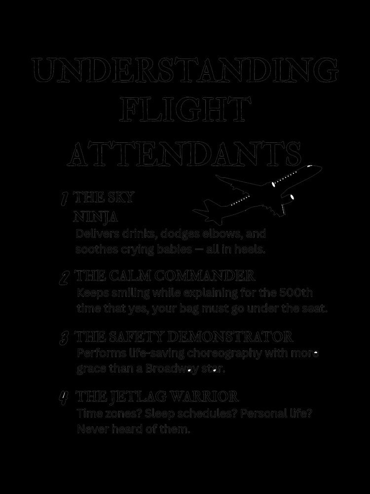 Understanding Flight Attendants – Funny Cabin Crew Humor by PsyFlow35
