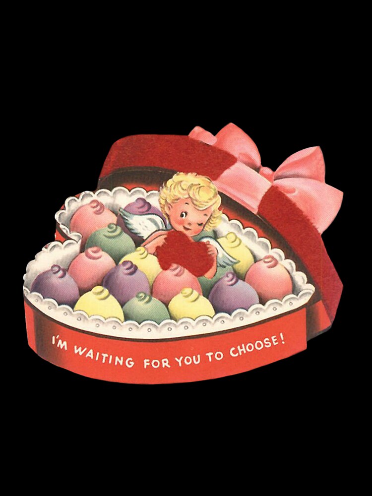 Vintage Valentine's day cupid  heart by Pixiedrop