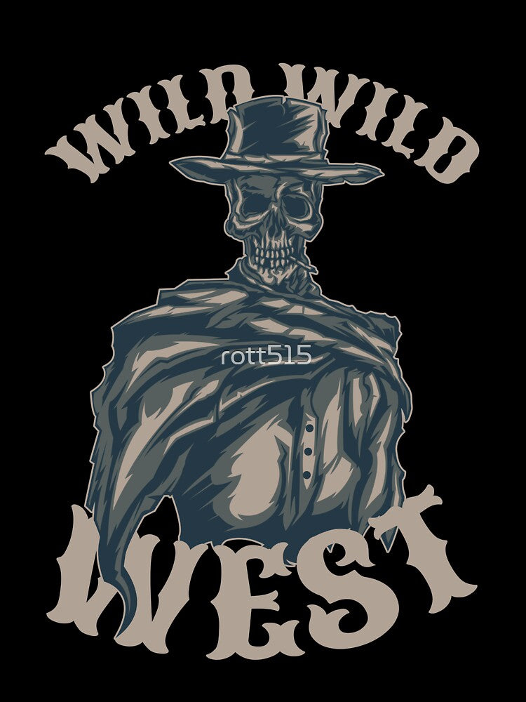 Skeleton Cowboy: Into the Wild Wild West by Rott515