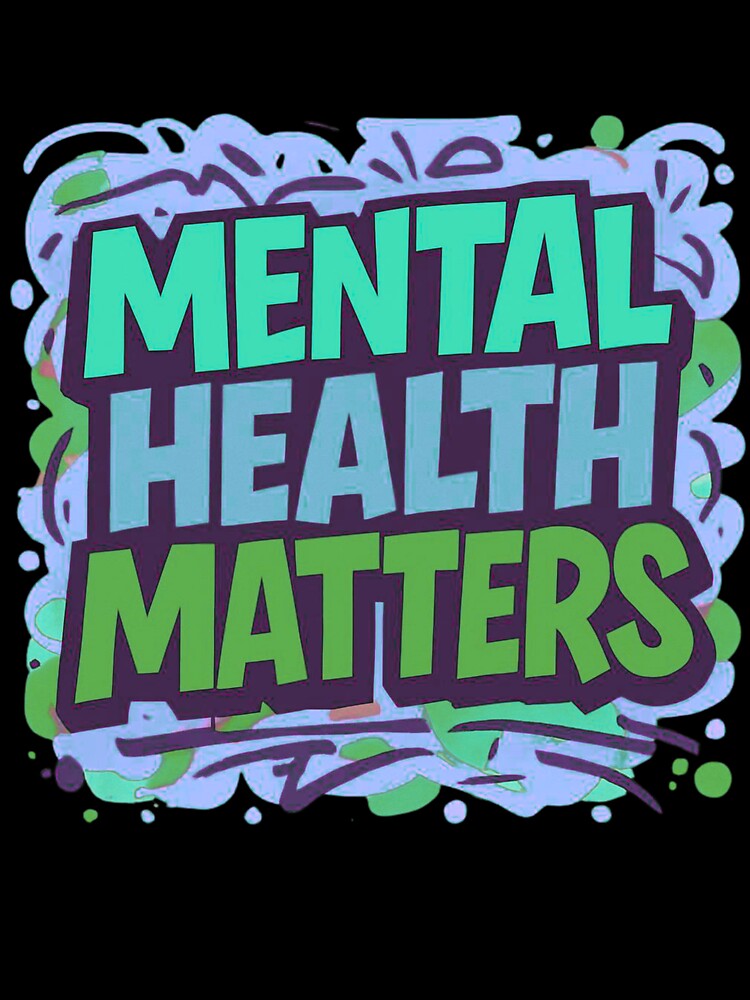 Mental Health Matters Graffiti by Mc  Matters