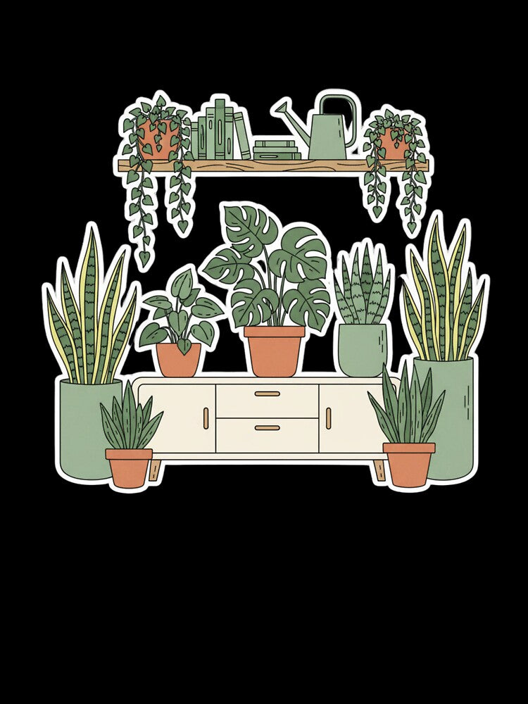 Indoor Jungle Life – Aesthetic Apartment Plant Parent by LaurannaDesign