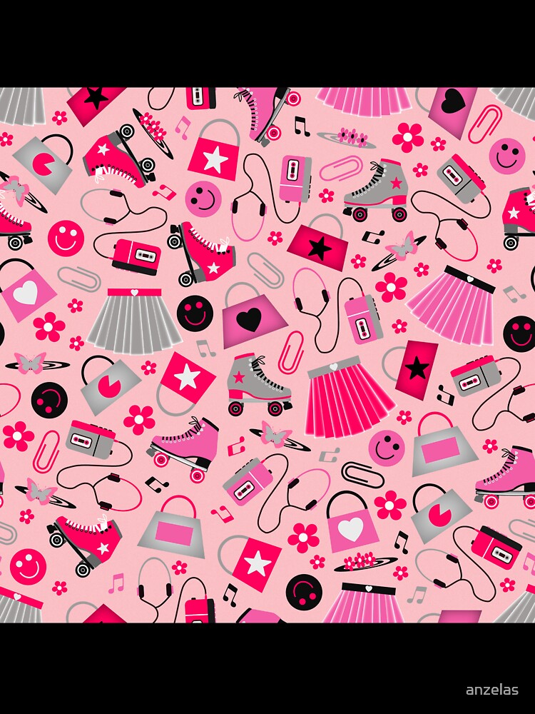 Y2K Fashion on Pink by anzelas