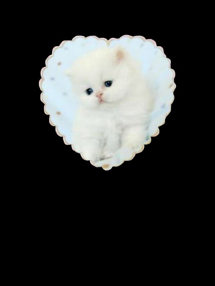 Coquette Cat Heart by Pixiedrop