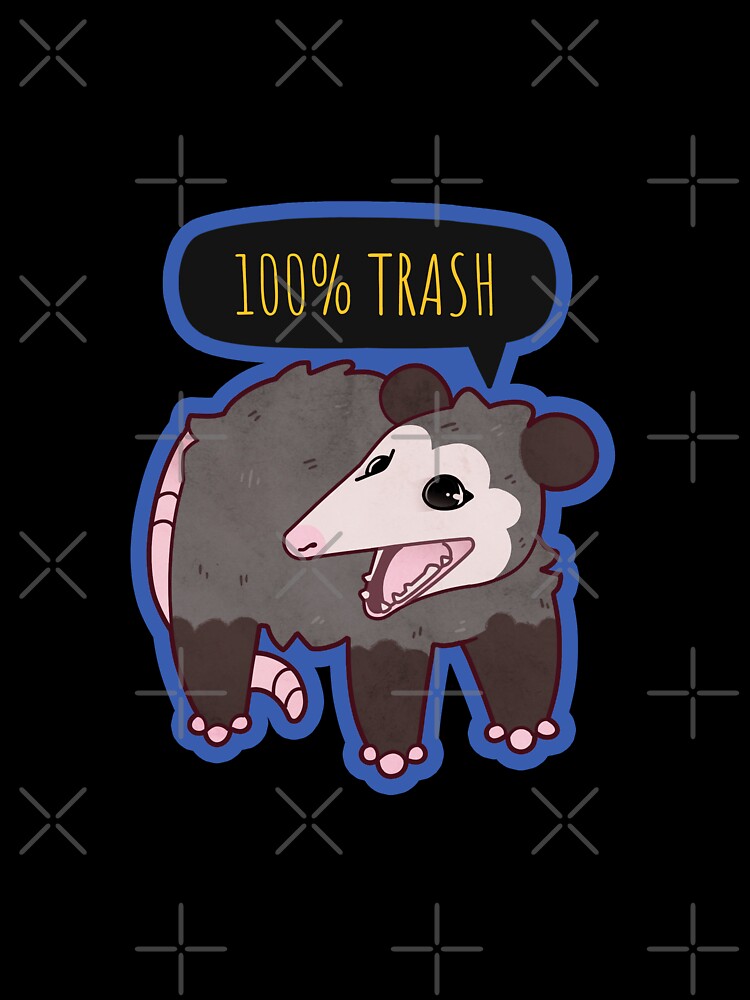 Possum 100% Trash by Mossysplashart