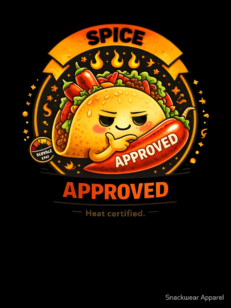Spice Approved – Chili Taco by Snackwear Apparel