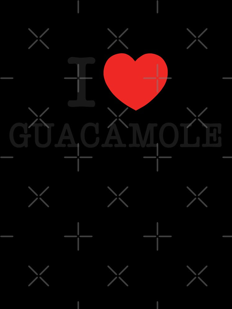 Fun I Love Guacamole Design | Avocado Lover Statement | Tasty Dip Enthusiast Vibes | Cute Mexican Food Humor | Snack Time Happiness by PaintedPixels01
