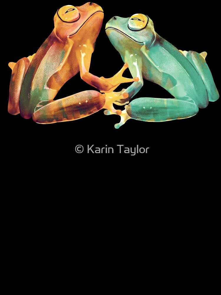 Vintage Scientific Frogs by Karin Taylor