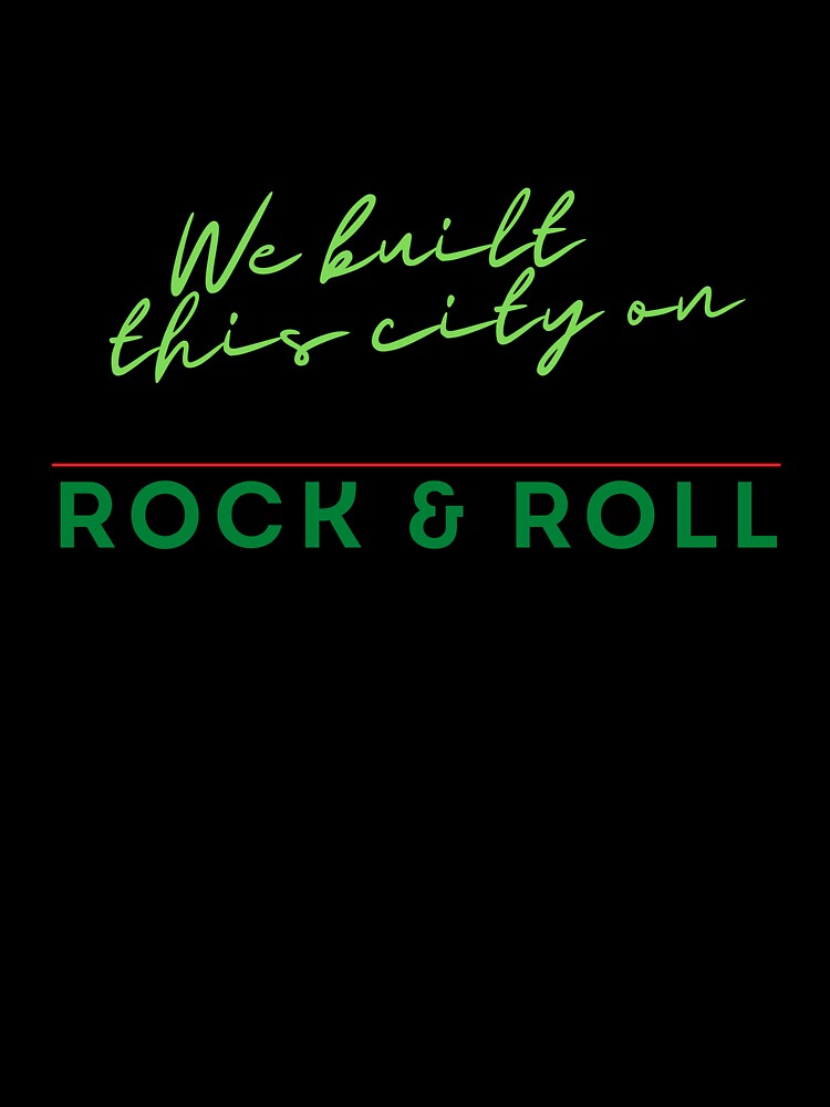 We Built this City - Paris, Green by Mean-Musician