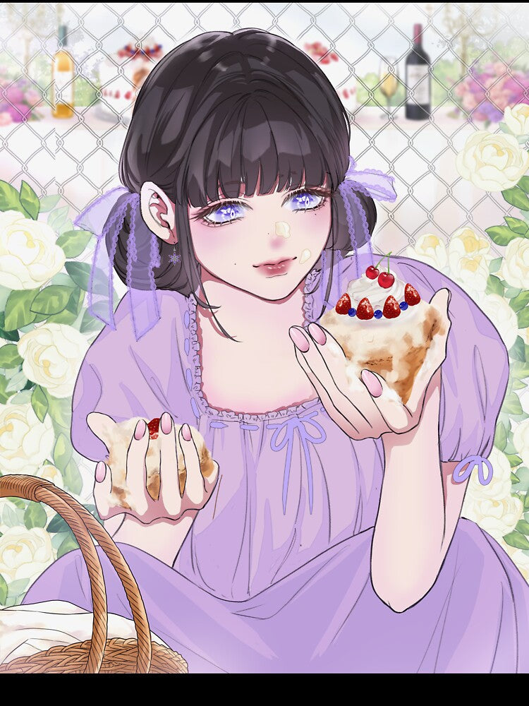 Girls at the picnic by sa-Made