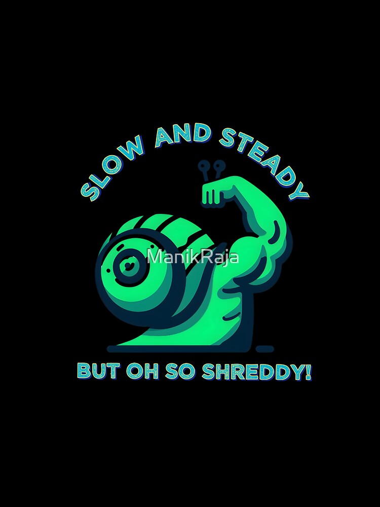 Slow and steady snail by ManikRaja