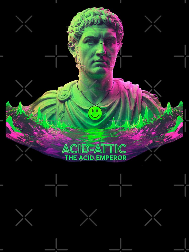 Neon Imperium // The Acid Caesar - Cyber-Antic Acid House by codex antique
