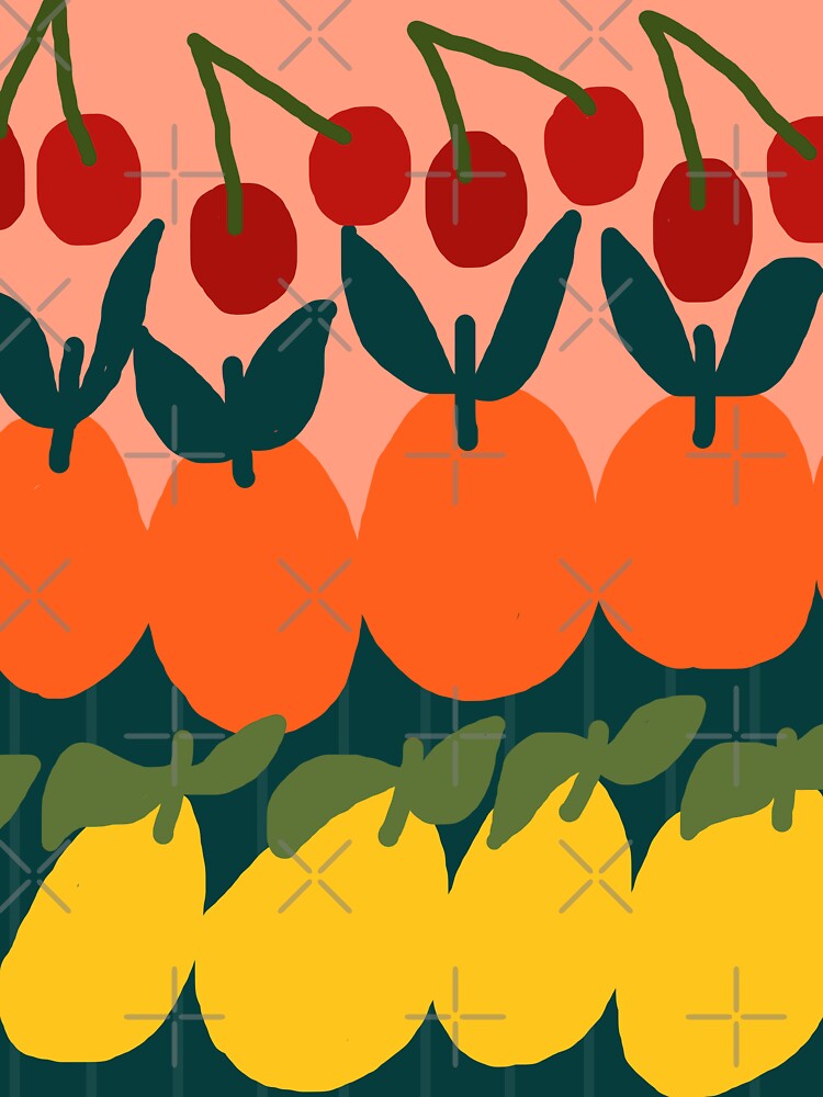 Vintage Fruits Basket Retro Collection by Deutschic