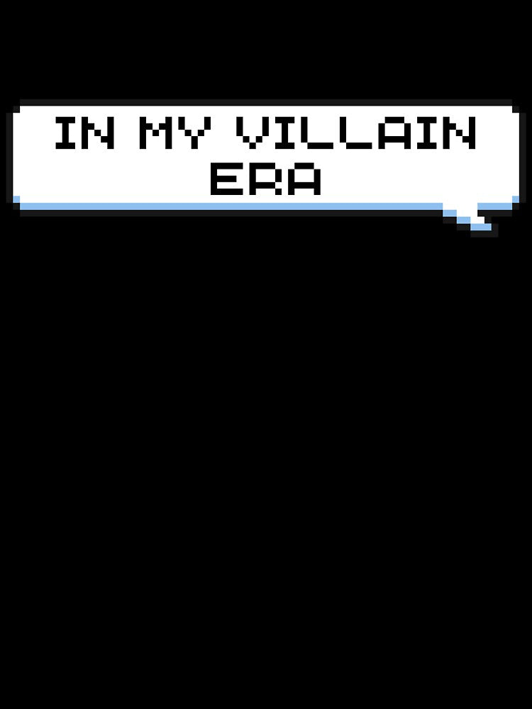 In My Villain Era Sticker by Potato Quality Prints
