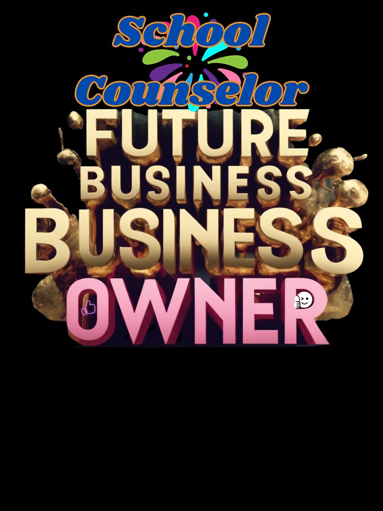 SCHOOL COUNSELOR FUTURE BUSINESS OWNER, MOM, DAD, GIFT, PYJAMAS by carlos crane