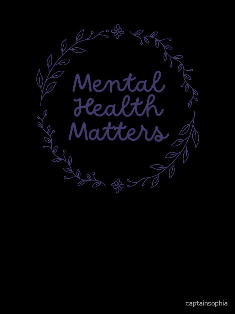 Mental Health Matters Floral Design by captainsophia