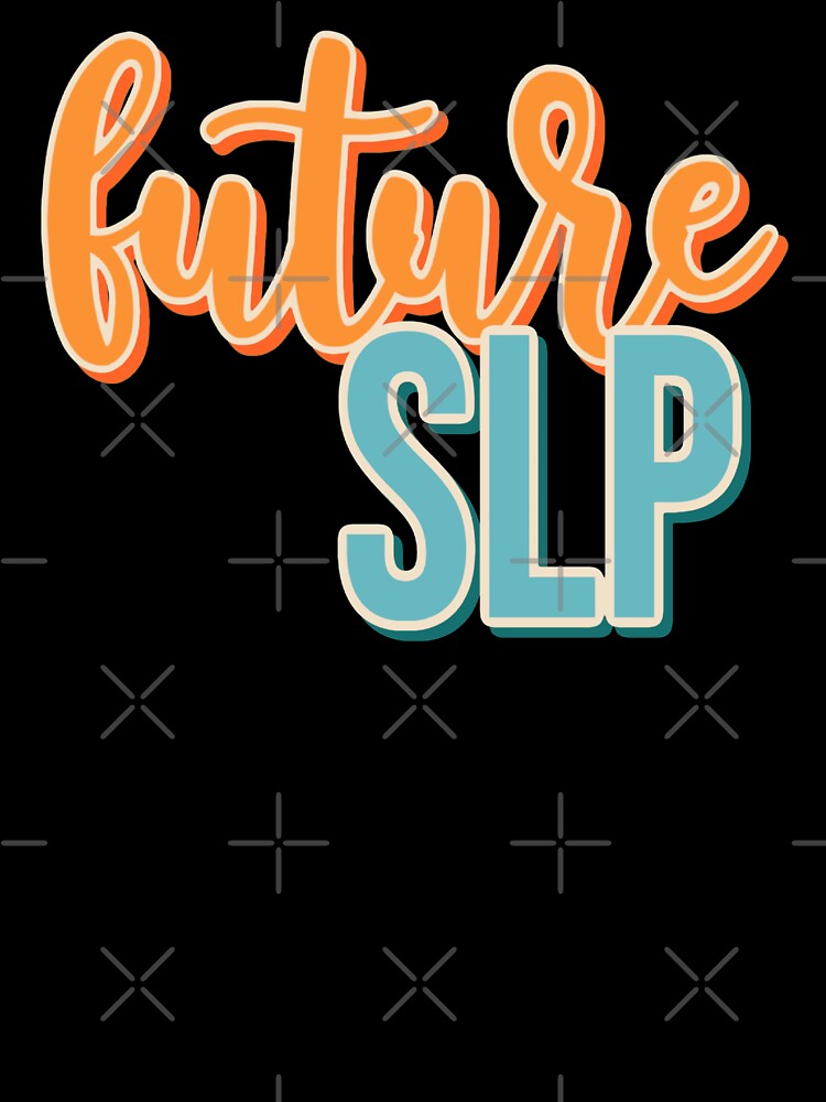 future SLP - orange and teal by Julia Santos