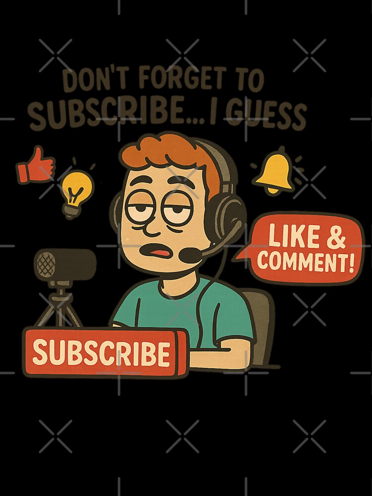 Sarcastic YouTuber Subscribe Meme by MetaMuralStudio