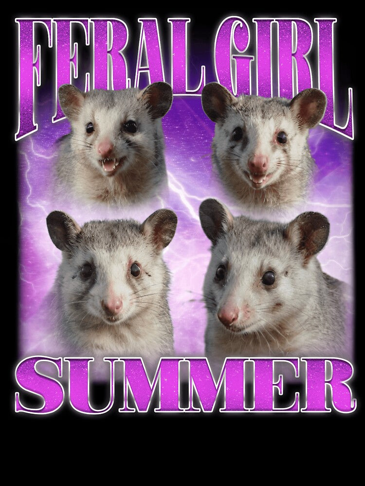 Feral Girl Summer Opposum by bngfx