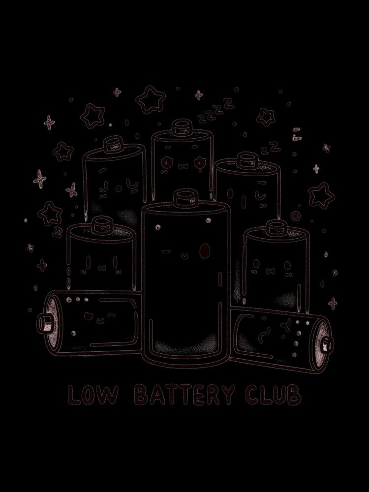 Low Battery Club – Social Battery Empty – Introvert Energy by Low Battery Society
