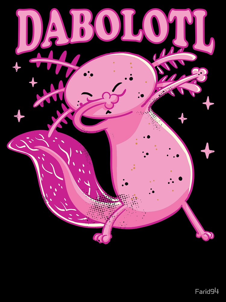 Axolotl Smiling  Dabolotl Funny Dubbing Cute by Farid94