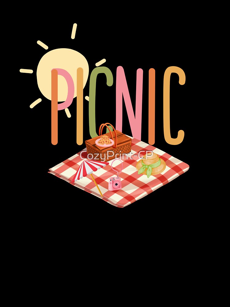 Picnic Illustration – Cozy Summer Picnic by CozyPrint-CP