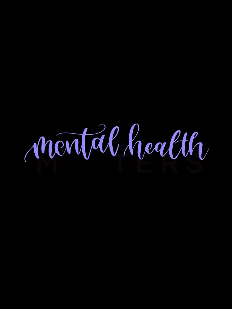 Mental Health Matters (Purple) by sgunturu2