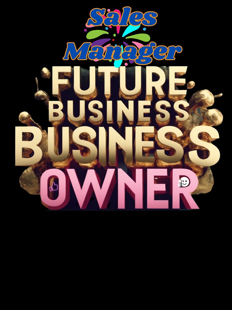 SALES MANAGER FUTURE BUSINESS OWNER, MOM, DAD, GIFT, PYJAMAS by carlos crane