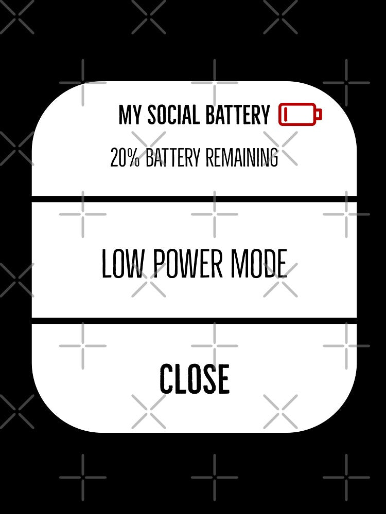 My Social Battery Phone UI Design by Andy Hilaire