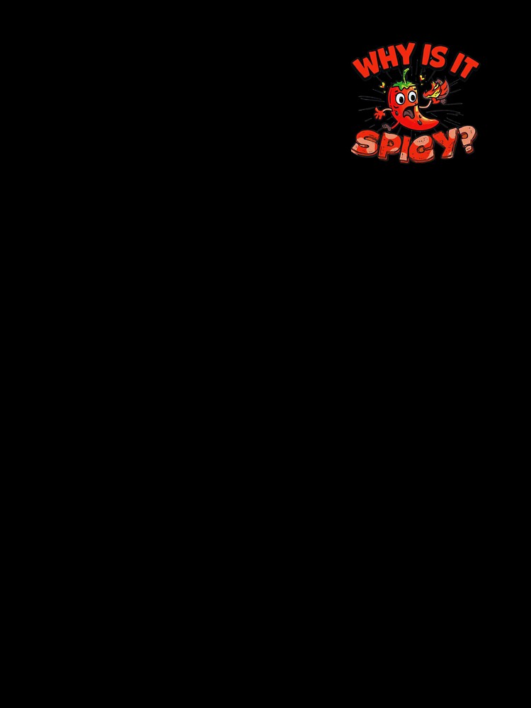 Spicy Vibes Only – Hot Chili Humor Tee by VividlyPossible