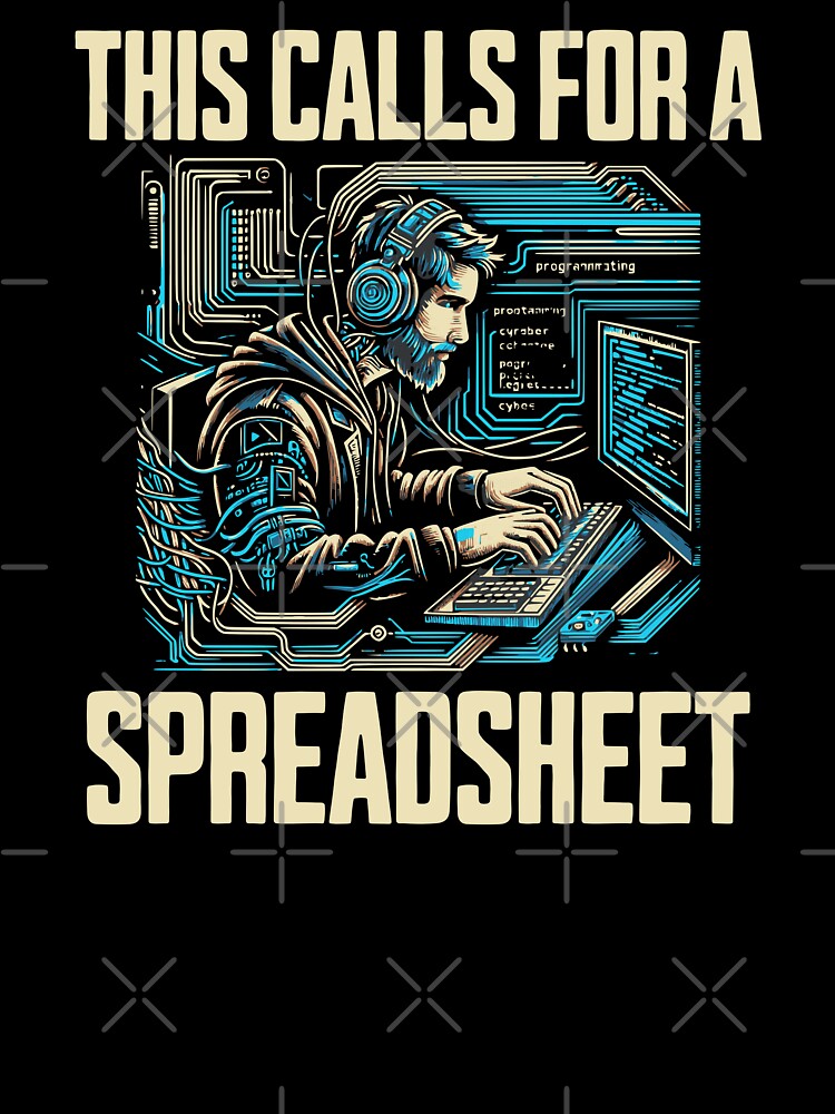 This Calls For A Spreadsheet | Big Data | Data Scientist | Statistician | Data Analyst | Data Lover | Machine Learning | Funny Accounting by jadedscientist