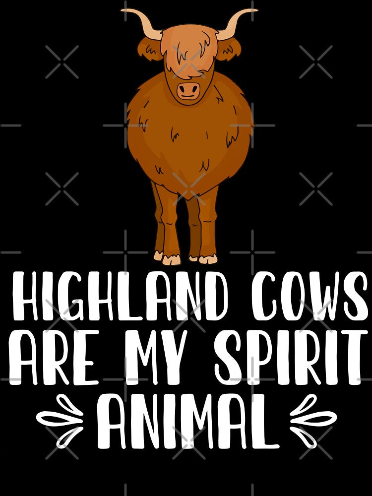 Highland Cows Are My Spirit Animal by GabbyKash