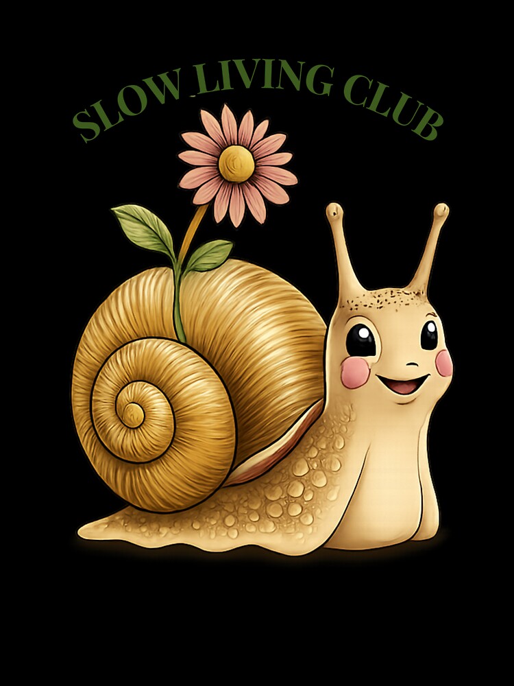 SLOW LIVING CLUB by EnlightArt