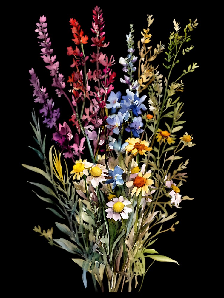 Fairycore Aesthetic: Wildflower Bouquet by bapupa