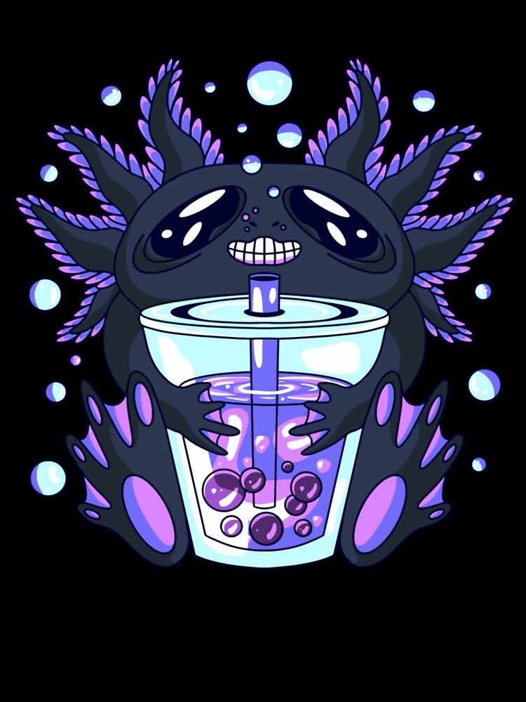 axolotl cool art by Jaslyndizon
