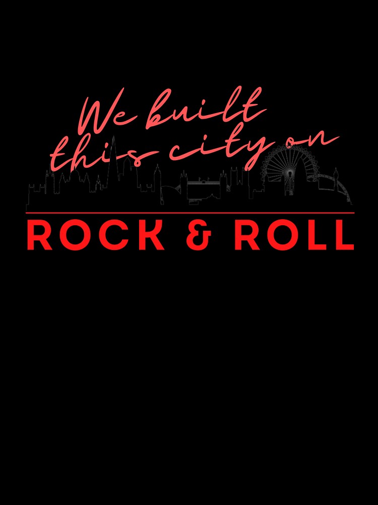We Built this City - London, Red by Mean-Musician