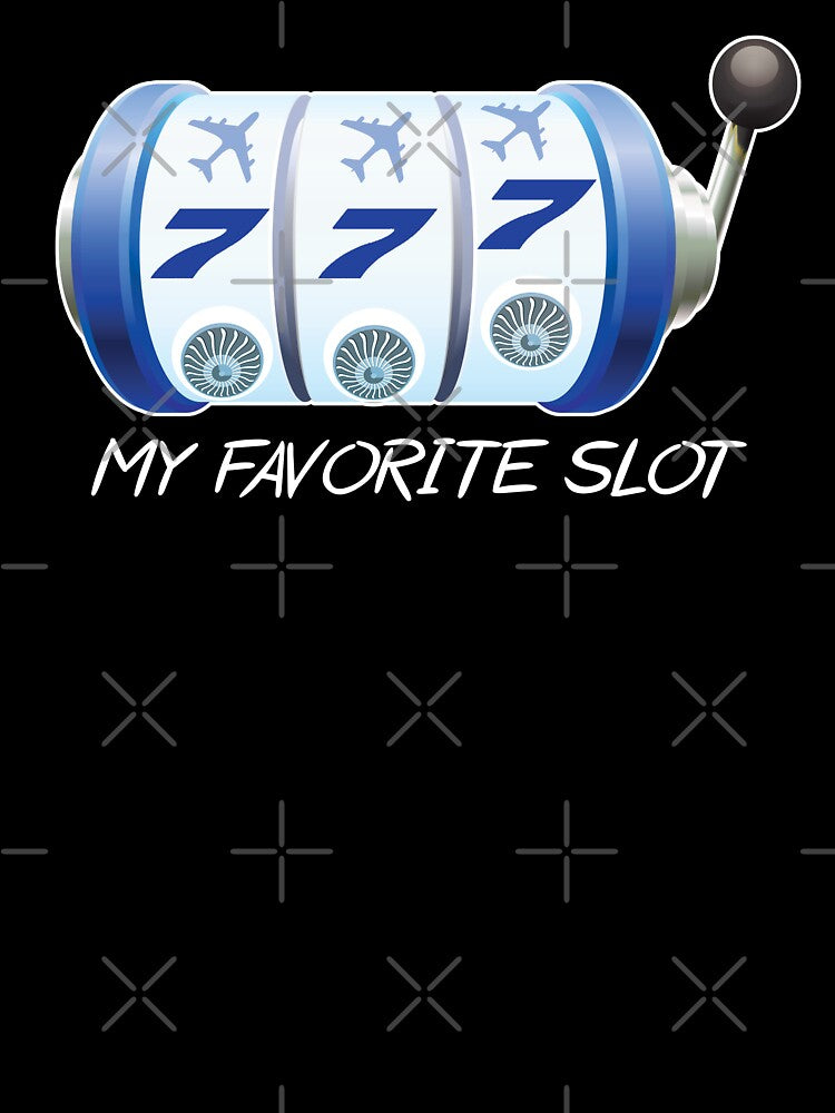 Funny Aviation Slot Machine - Airplane Lover design by Ikaroots