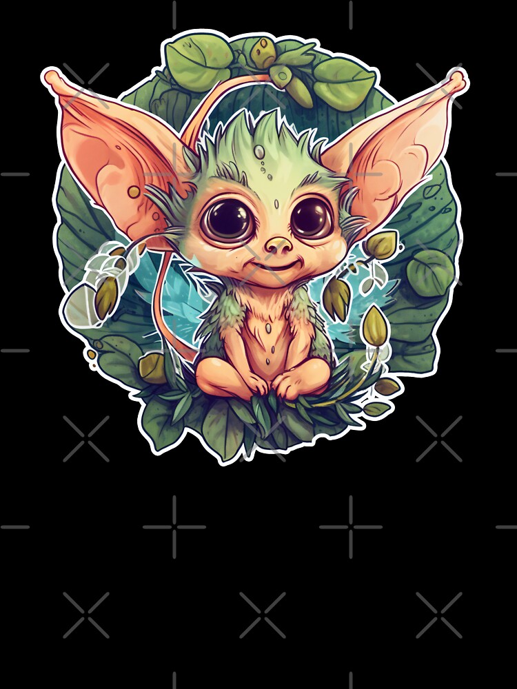 Goblincore Aesthetic Cute Goblin Fantasy by DeltaV-Art