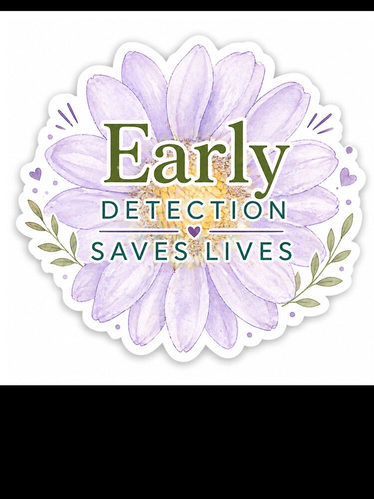 Early Detection Saves Lives Dog Cancer Awareness by DrakeDogShop