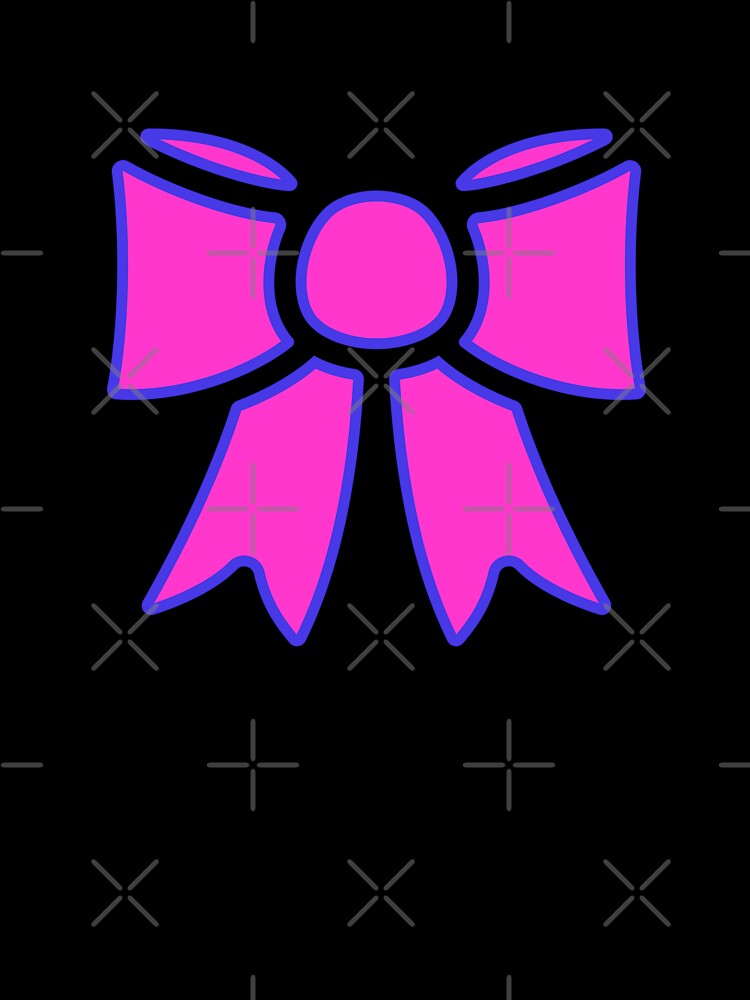 Coquette pink bow by Musky-creatives