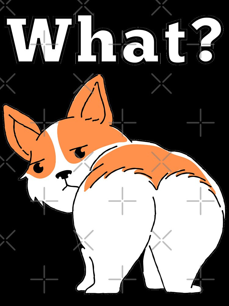 Corgi Butt by Silly  Stuff