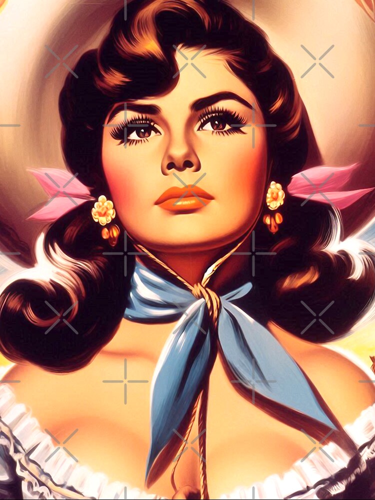 Retro Cute Cowgirl by PulpVintage