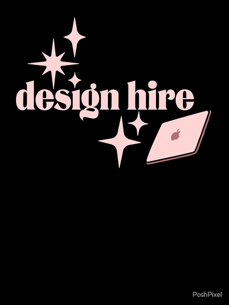 Design Hire - UX Designer | Product Designer | UI Designer Stickers by PoshPixel