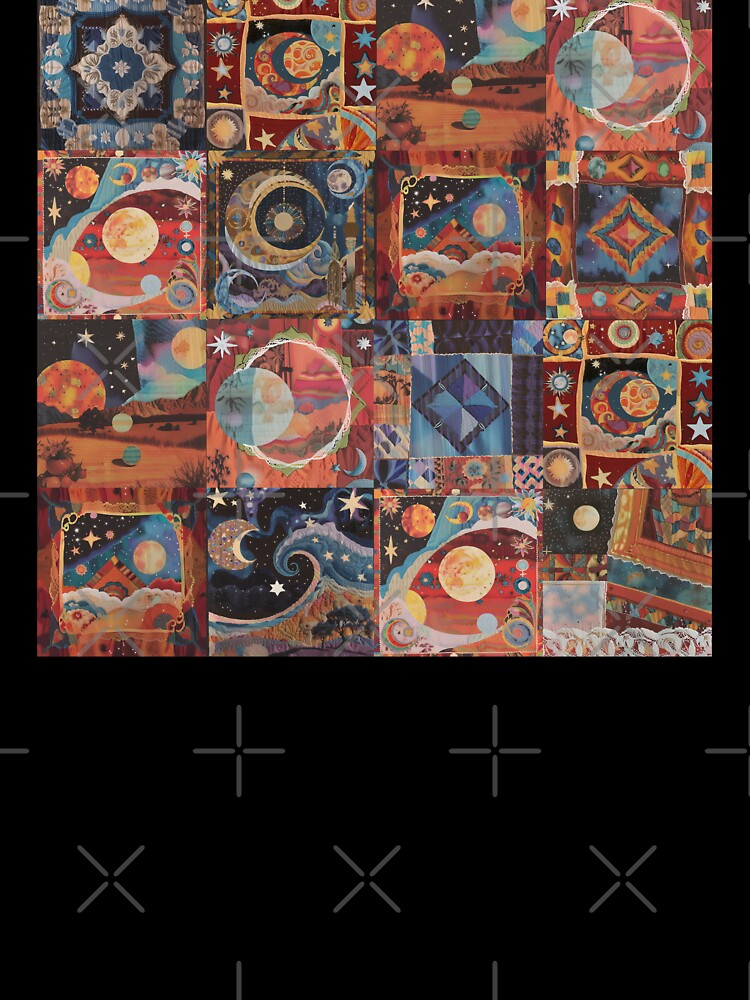 Whimsigoth Quilt Pattern 2025 Vintage | Stickers Decals DIY CRAFTS by Two Otters Co