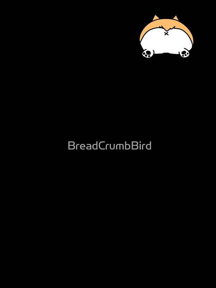 Corgi butt with paws by BreadCrumbBird