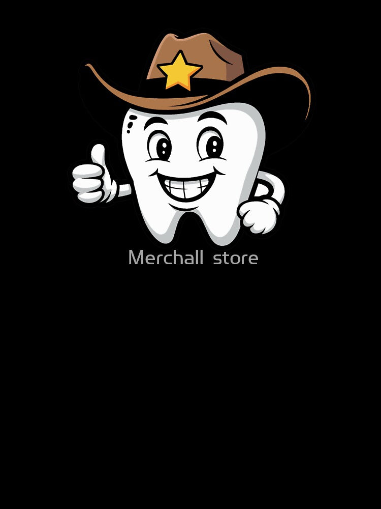 Buccal Up Tooth Shirt, Funny Cowboy Tooth Dental Design, Cute Dentist Hygienist Graphic , Dental Assistant by Merchall  store