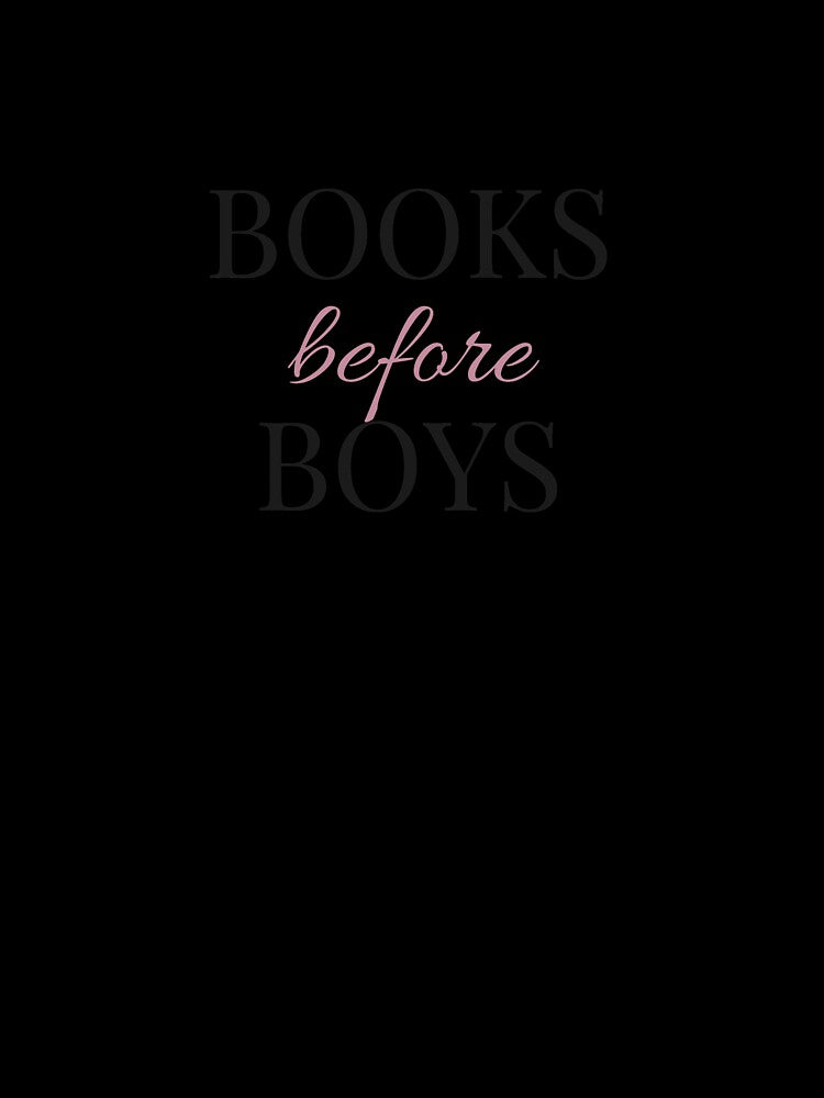 Books Before Boys - Booktok x Romance Reader Aesthetic by Inkbound Co