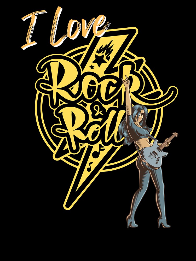 I Love Rock & Roll - Yellow, Dark by Mean-Musician