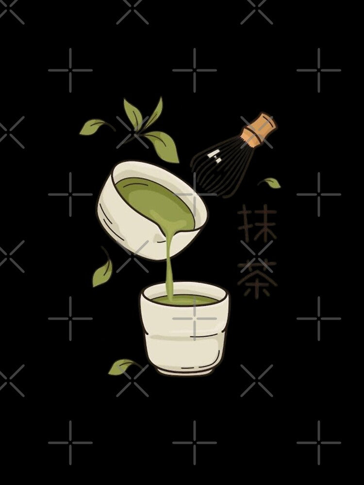 Traditional Matcha Tea Aesthetic Sticker by rissershop